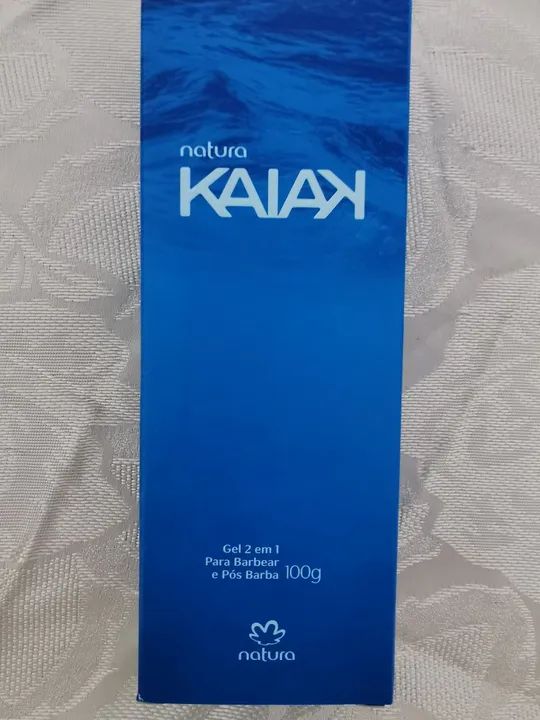 Gel para Barbear e Pós Barba Kaiak Natura 100g