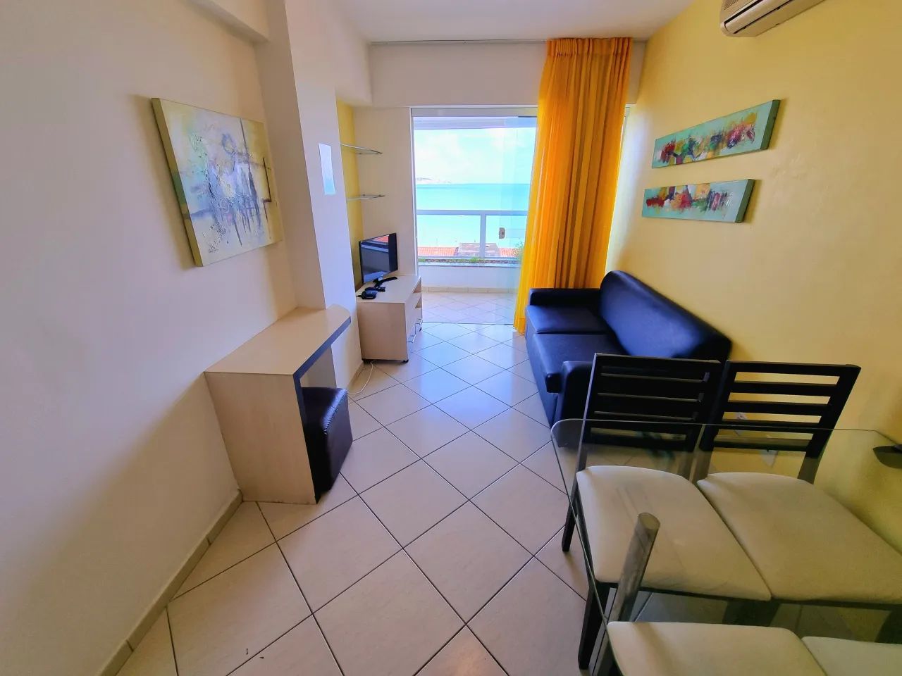 Flat mobiliado em Ponta Negra c/ linda vista para o mar - Foto 9