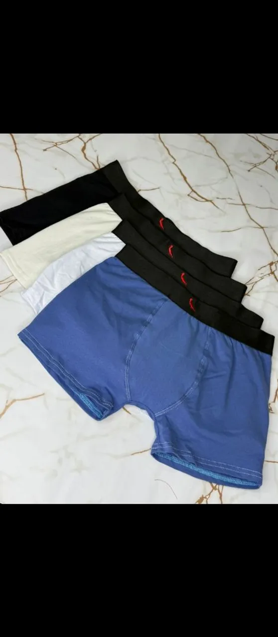 Cuecas Boxer Confortáveis - Cores Variadas