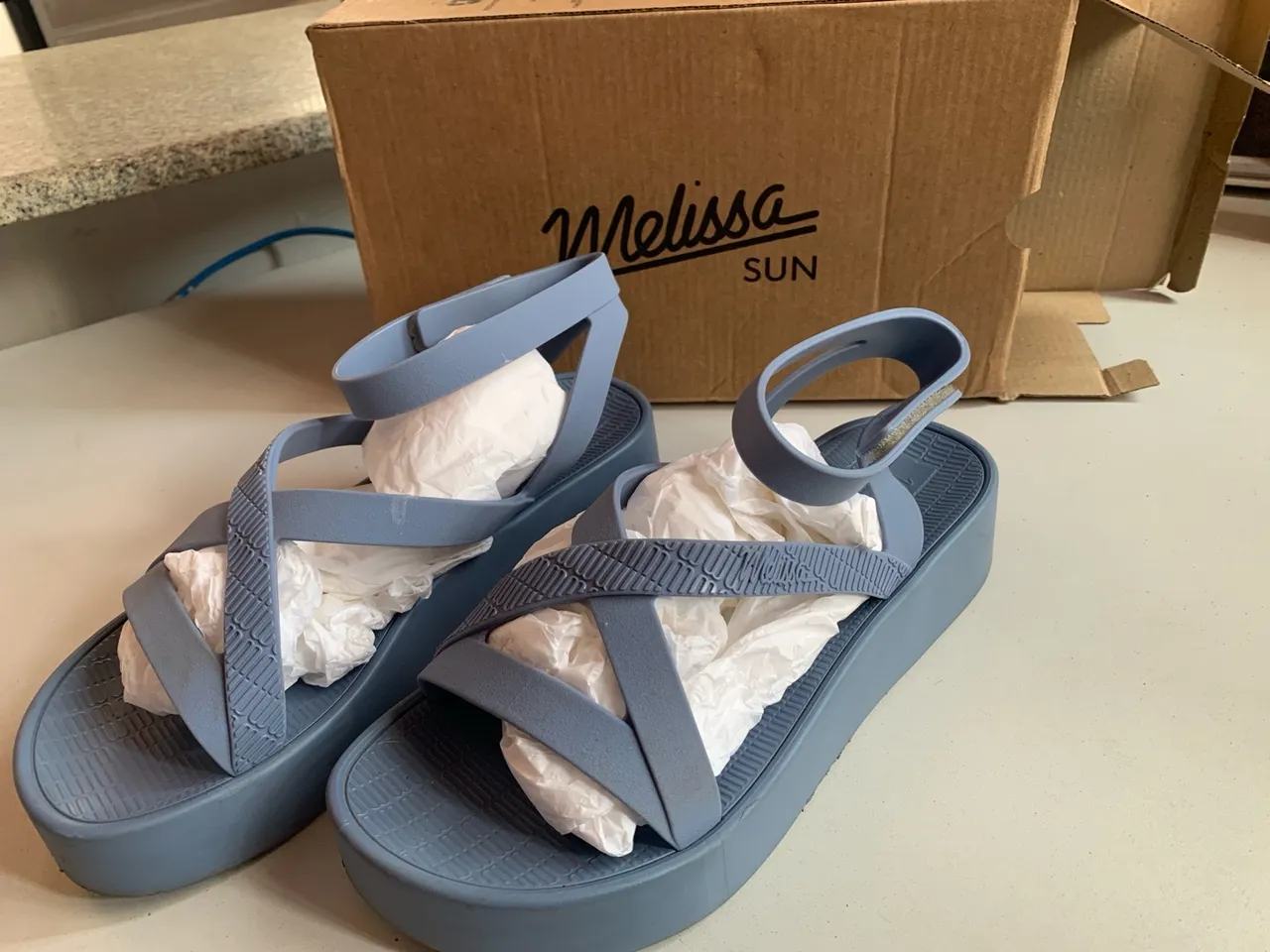 Sandália Melissa Sun Azul - 37