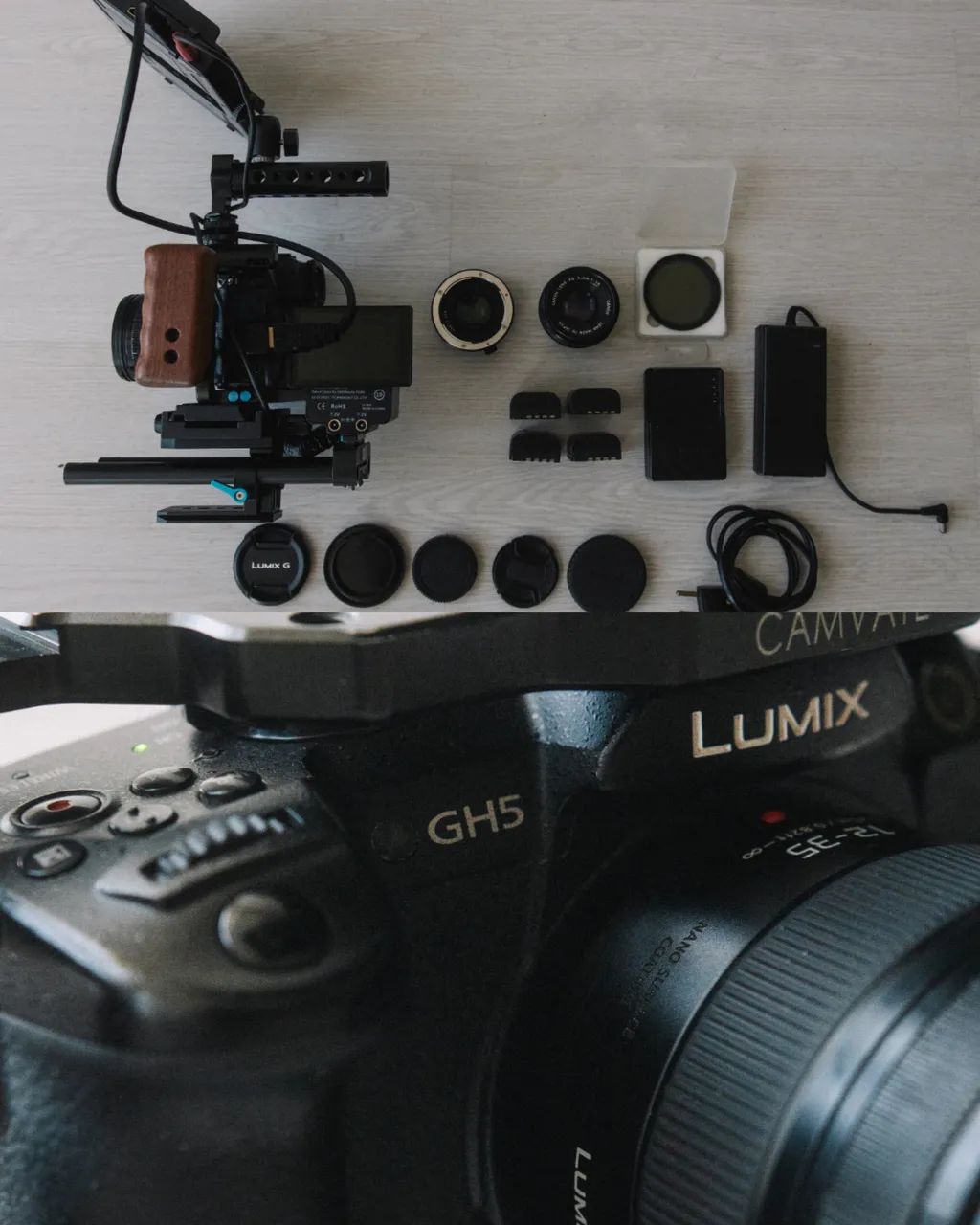 Panasonic Lumix GH5 - Kit Profissional Completo p/ Vídeo  - Foto 2