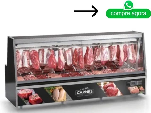 Balcão de Carne 3M Gelopar com Tendal Novo