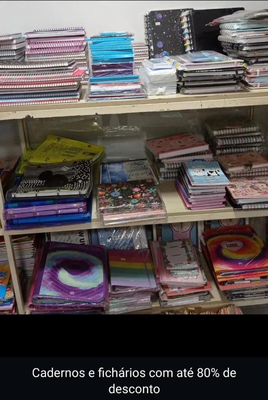 Bazar Papelaria e Presentes - Queima de Estoque 40% a 80% - Foto 4