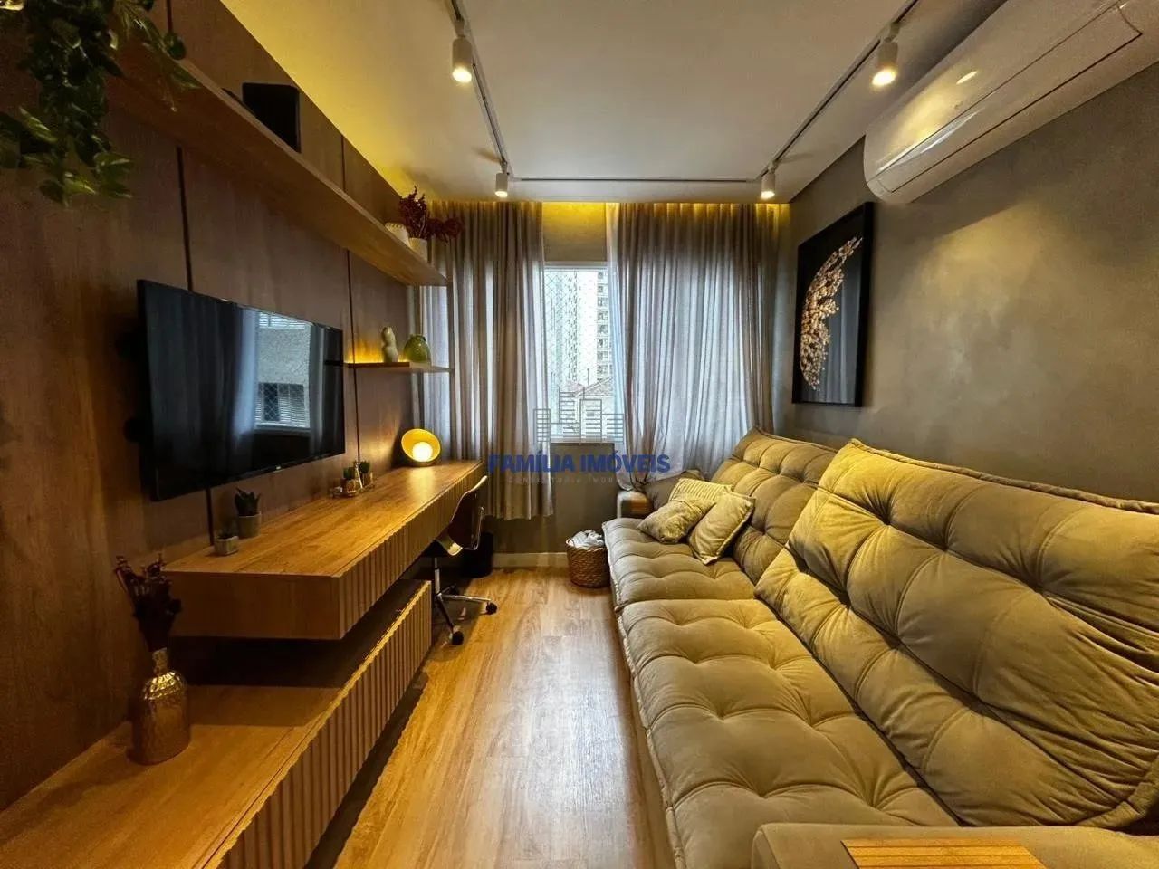 Apartamento vender ou alugar 1 quarto mobiliado Gonzaga Santos SP - Foto 4