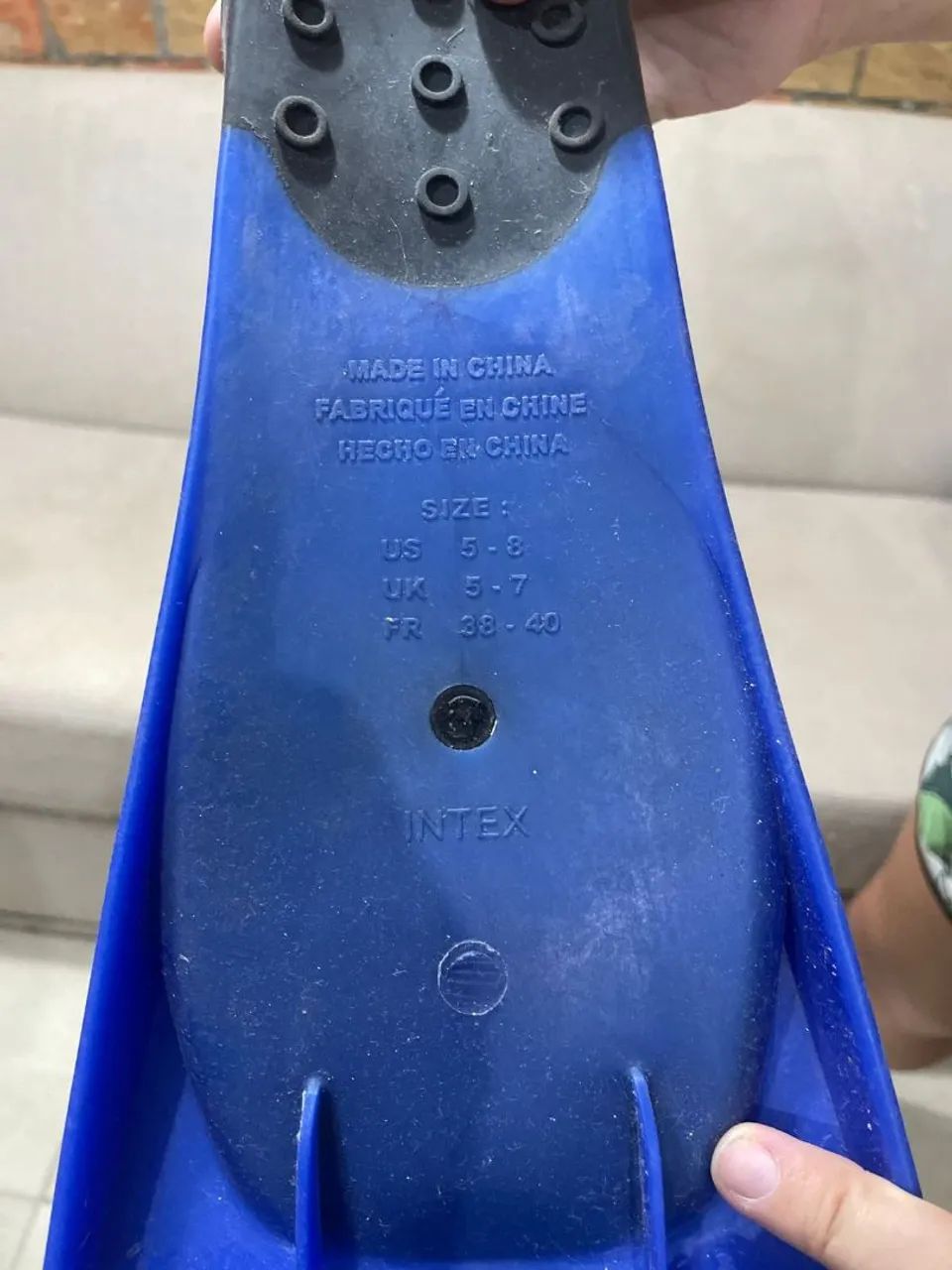 Nadadeiras/ pé de pato Intex para Adulto