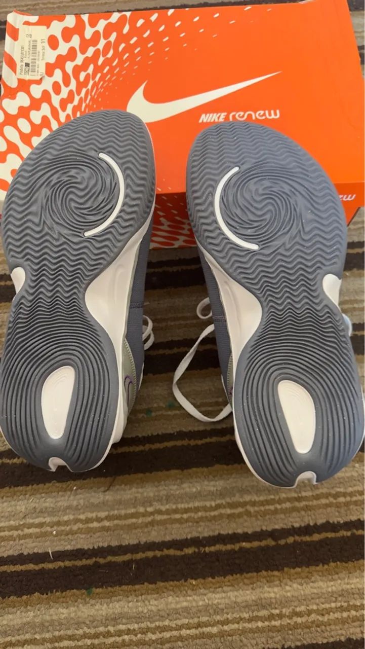 Tênis Nike Renew - Azul e Cinza - Foto 5