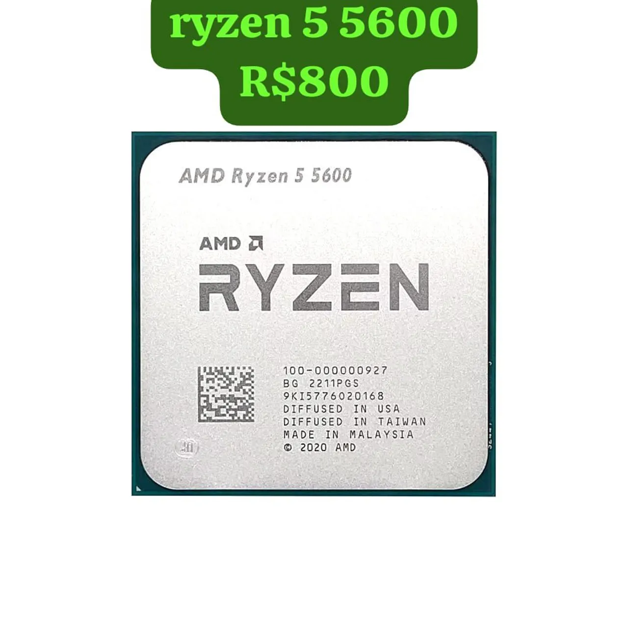 Processador Ryzen 5 5600g e 5 2600