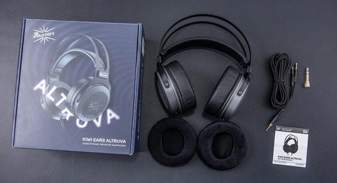Headphone Kiwi Ears Altruva dinâmico 50mm open back - Fones de