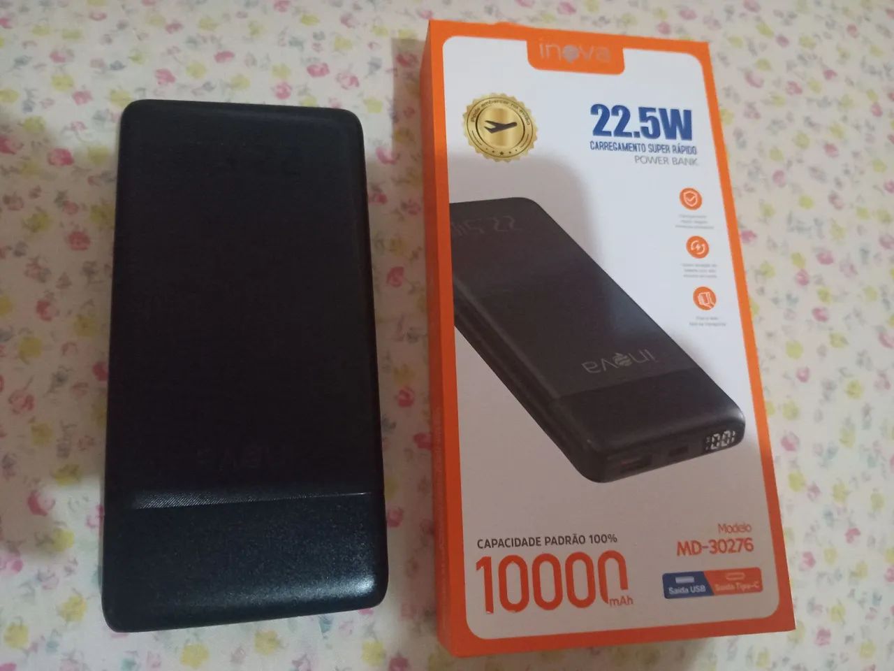 Power Bank Inova 10000mAh - Carregamento Rápido - Foto 3