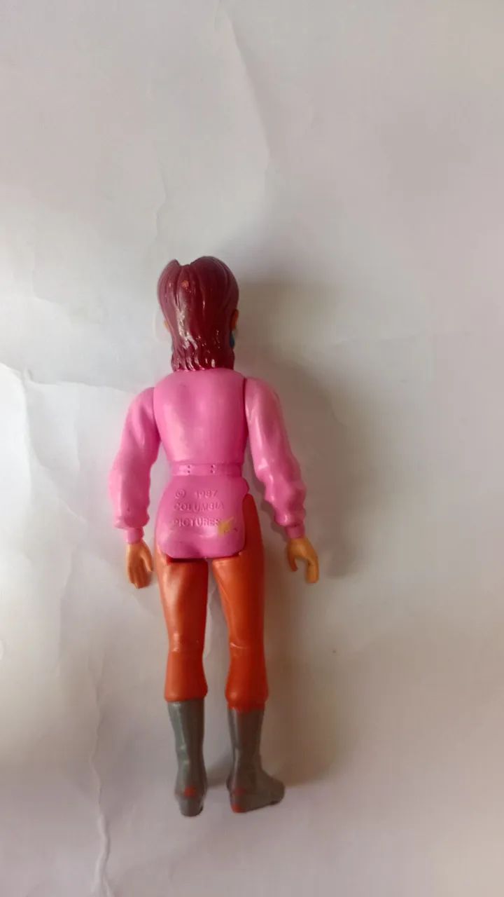 Boneca Janine Caça Fantasmas Ghostbusters colúmbia pictures 1987 brinquedo antigo estrela - Foto 4