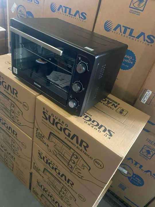 Forno Elétrico Suggar 50 Litros Preto Novo