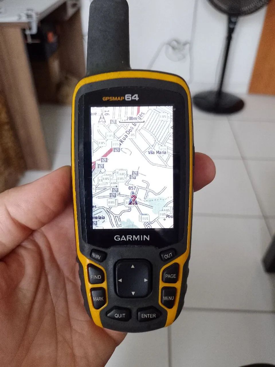 GPS Garmin MAP 64 - Acampamento e Aventura