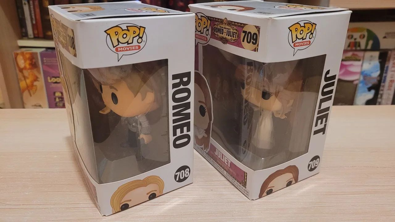 Funko Pop - Romeo & Juliet - Romeo 708 e Juliet 709 - Foto 2