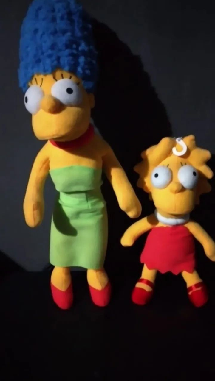 Pelúcia Simpson Marge e Lisa  - Foto 2