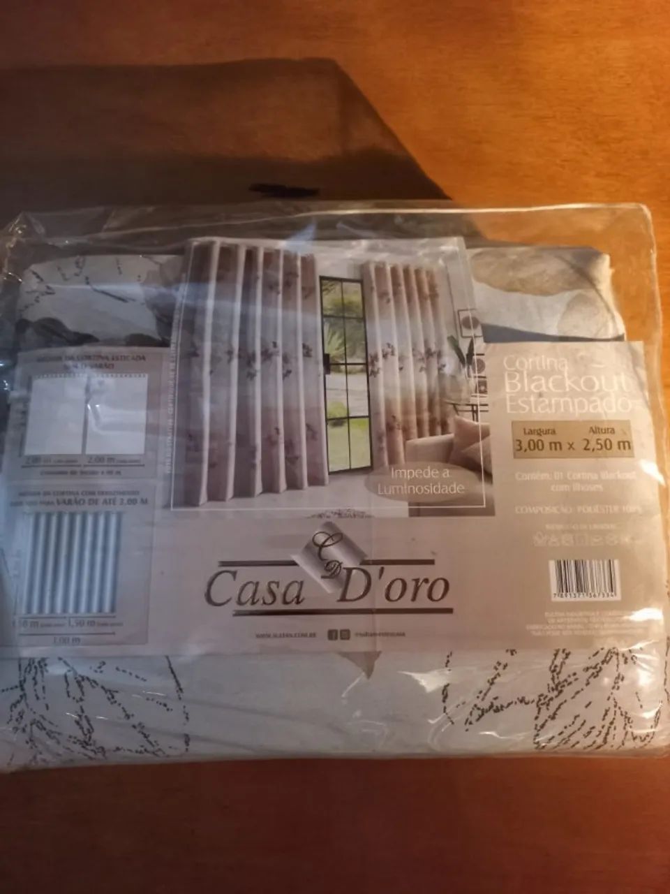 Cortina Estampada Blackout
