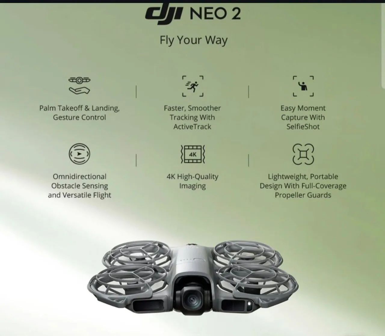 Drone Dji neo 2 combo Novos lacrados 1 ano garantia  - Foto 2