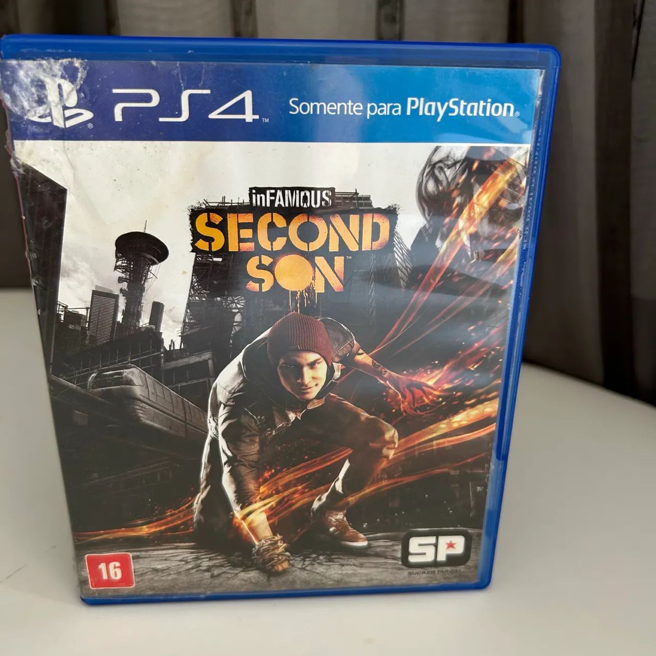 Game IN FAMOUS SECOND SON para ps4 e pode ser usado no ps5