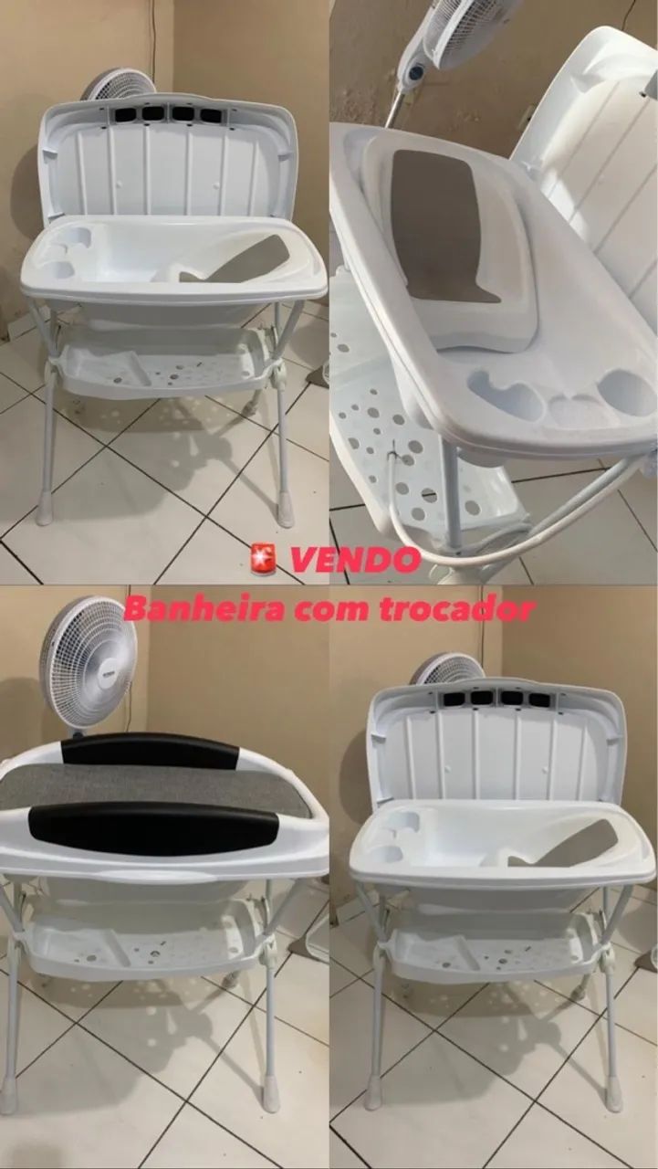 Banheira com trocador infantil - Foto 4