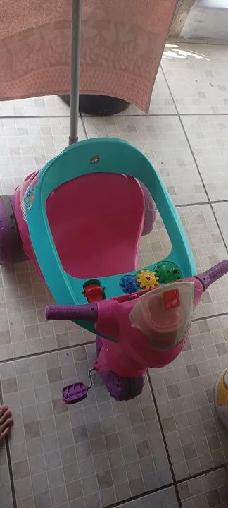 Trici clo infantil rosa e verde - Foto 2