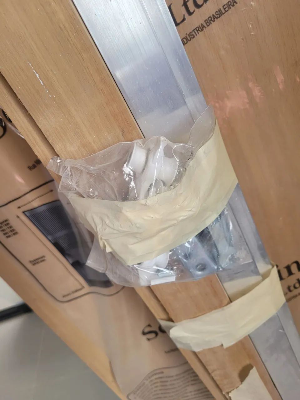 Porta de correr com kit marco - Foto 2