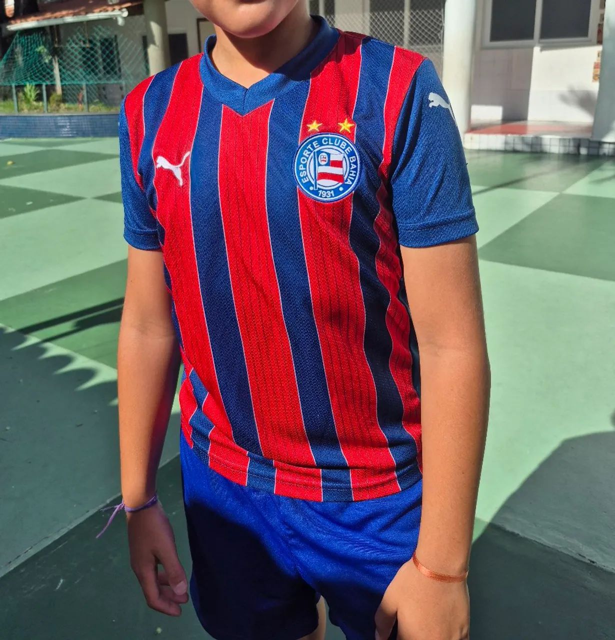 Blusa infantil oficial do Bahia