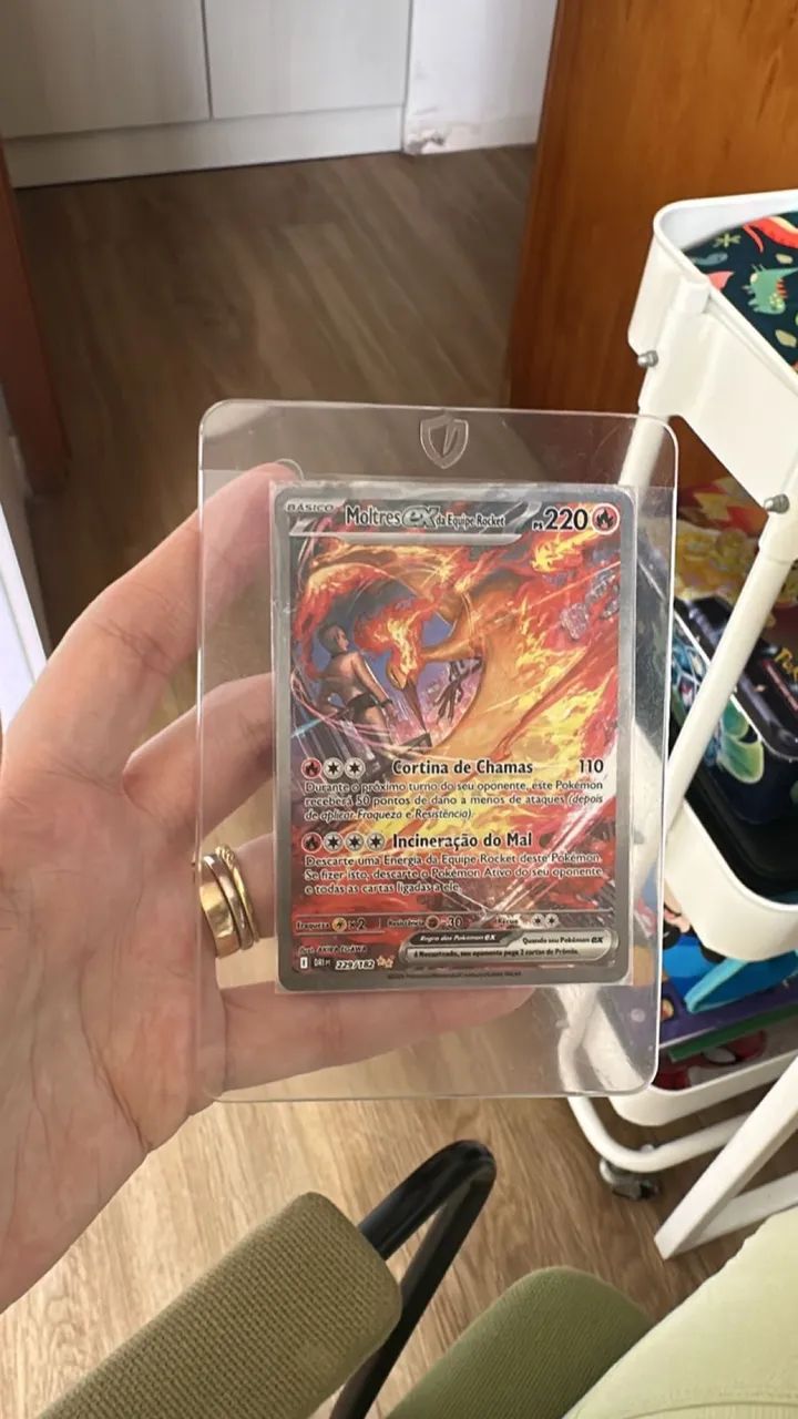 MOLTRES EX DA EQUIPE ROCKET NM (229/182) - CARTA POKÉMON 