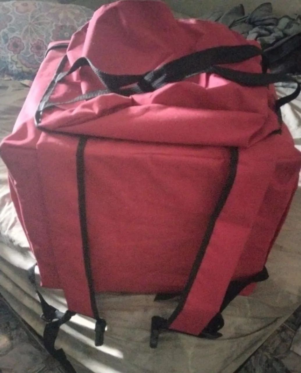 Mochila térmica para entrega de comida