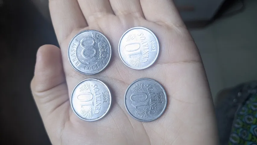 Moedas Antiga do Brasil - Preço a Combinar