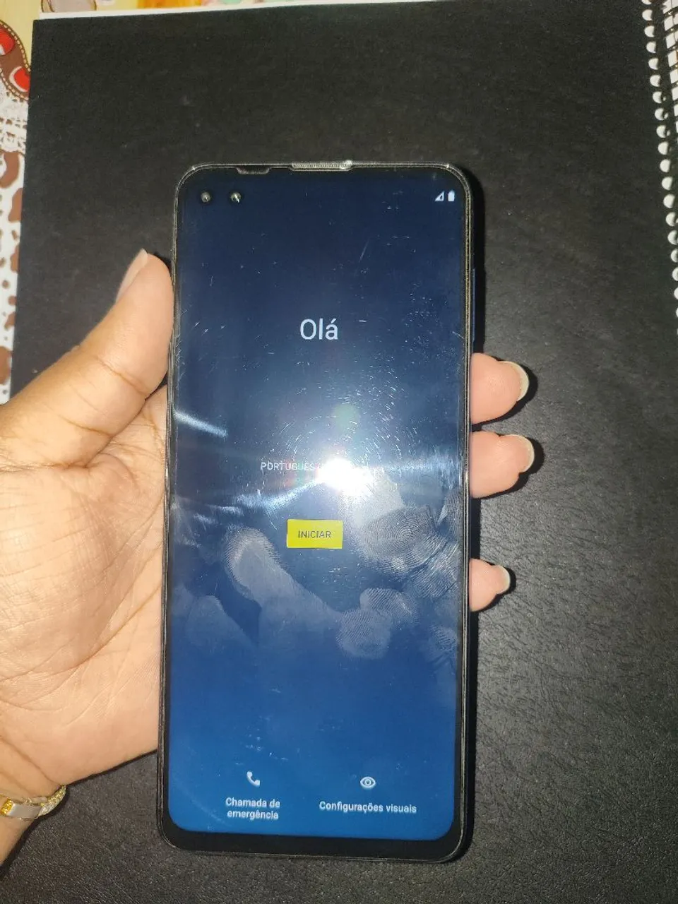 Celular Motorola G100 em ótimo estado!