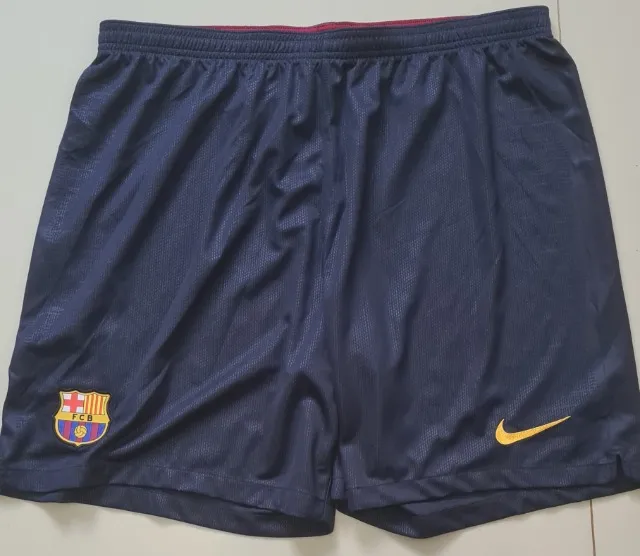 Calção Barcelona Nike Azul Tamanho GGG