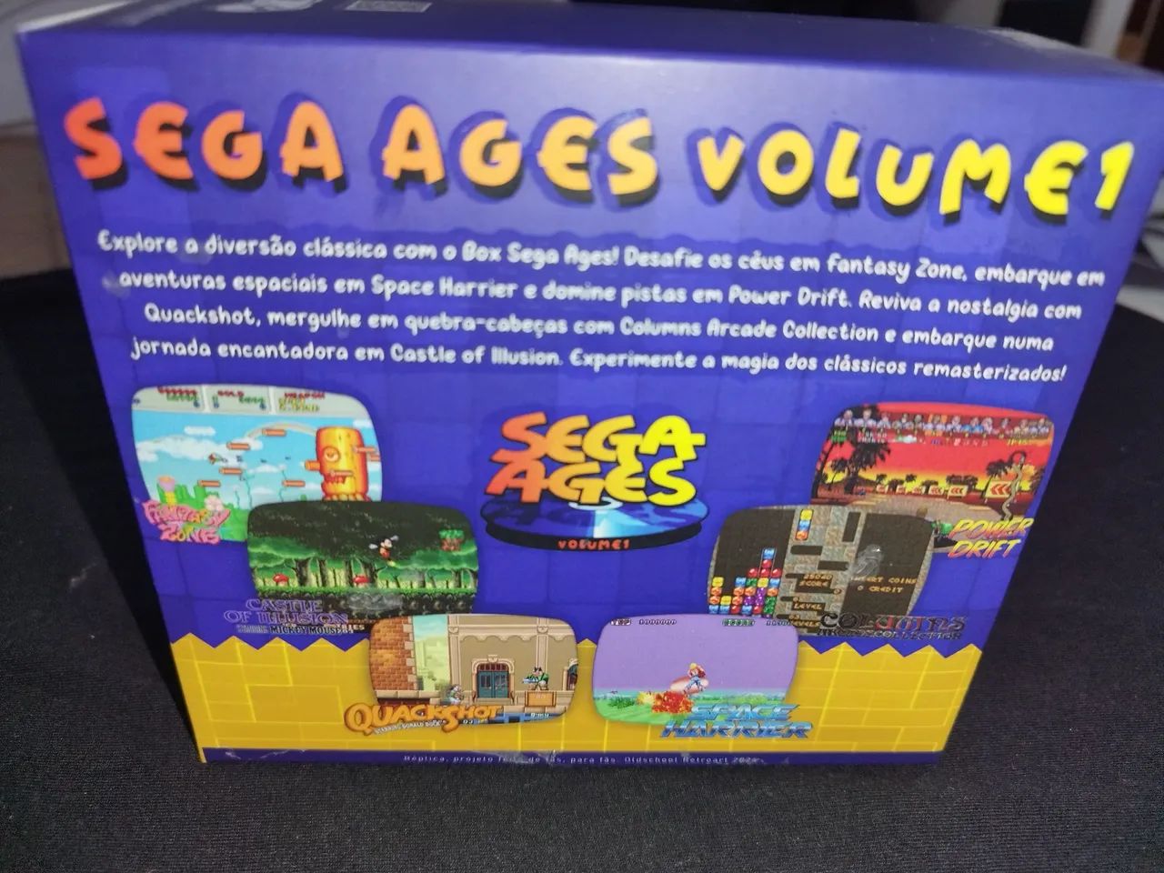 Sega Ages Volume 1 - Box Oldschool  - Foto 2