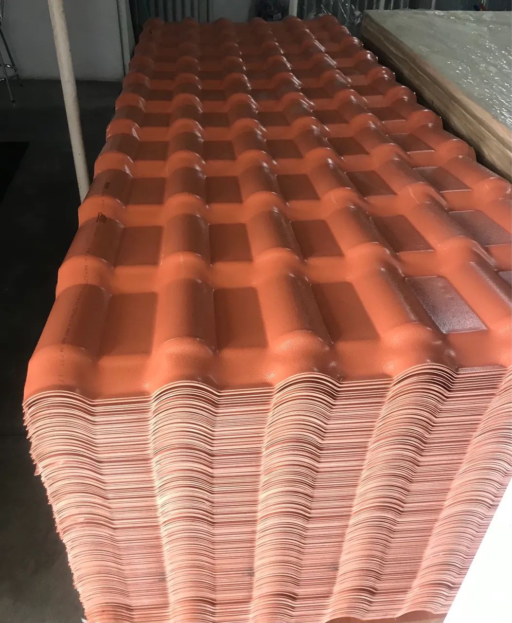 Telha PVC cerâmica 2,42x0,88 cm - Foto 5