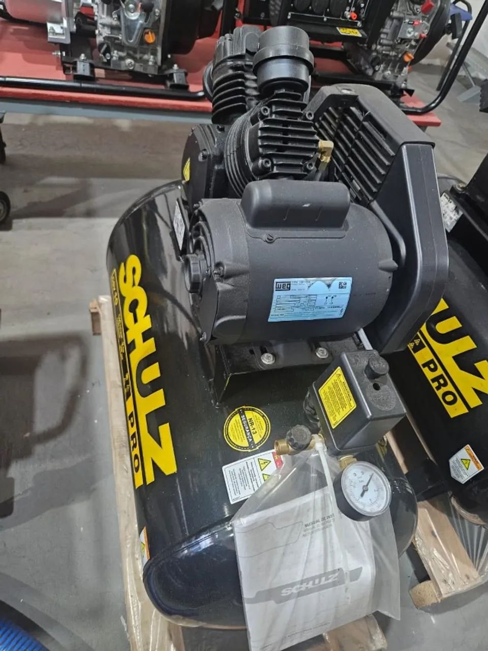 Compressor de Ar Schulz CSV10/100 2CV 127V  - Foto 5
