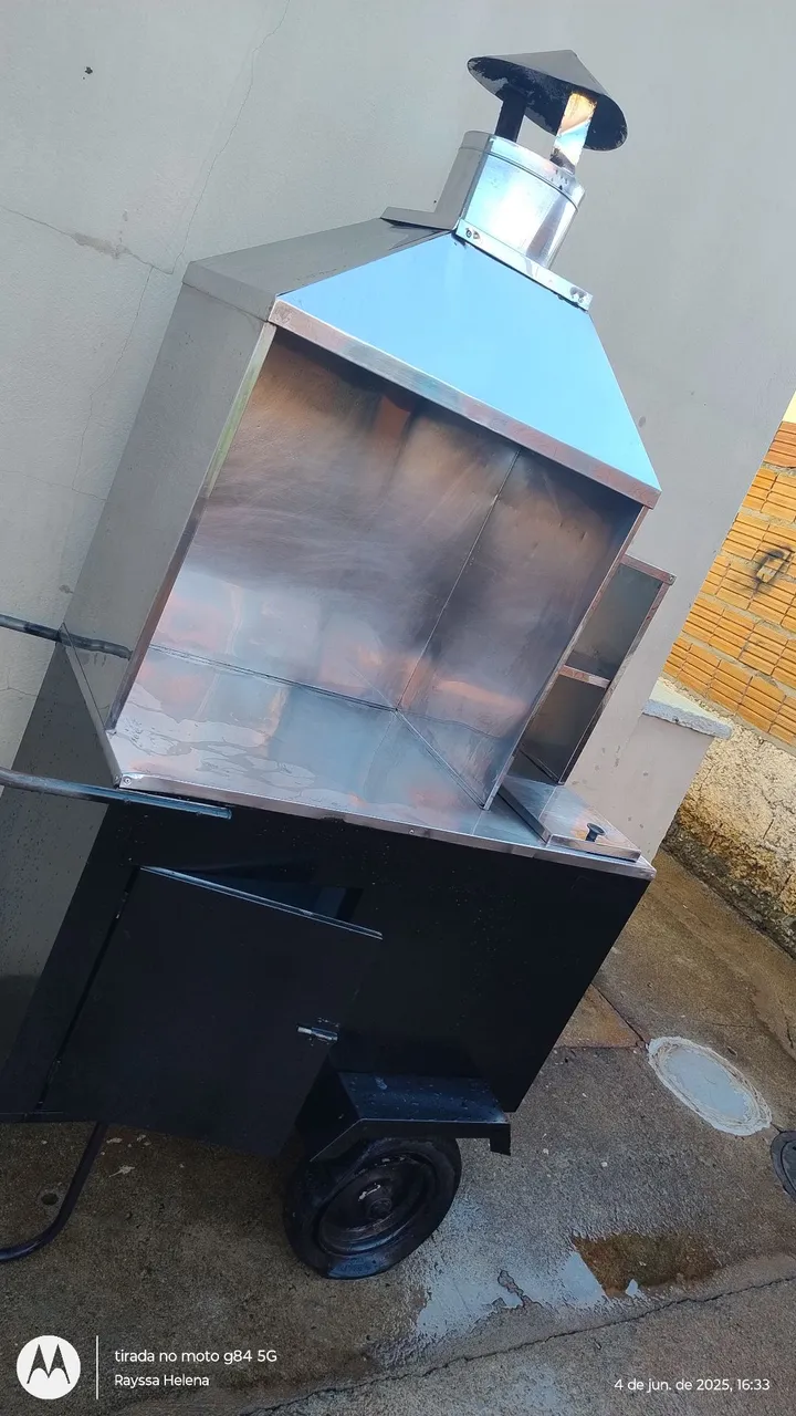 Carrinho de churrasco, valor negociável