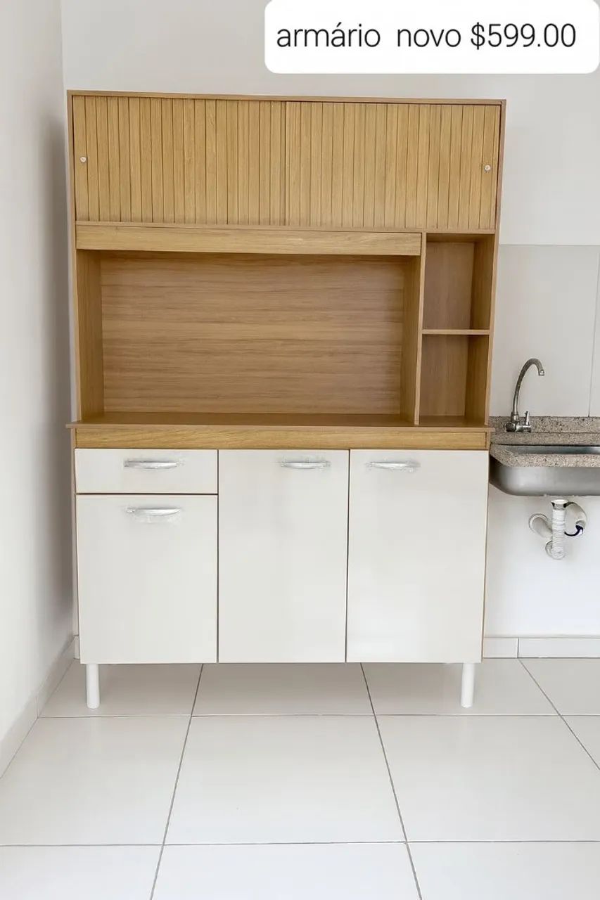 Domingo oferta armário cozinha novo entrego  - Foto 2