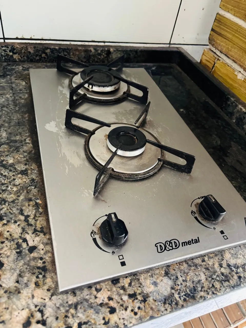 Cooktop a Gás D&D Metal - 2 Bocas