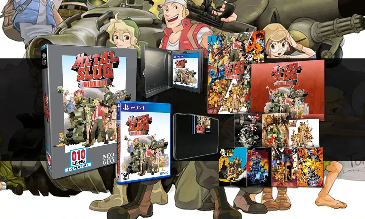 Metal Slug Anthology -  para Ps4 Neo Geo Lacrado