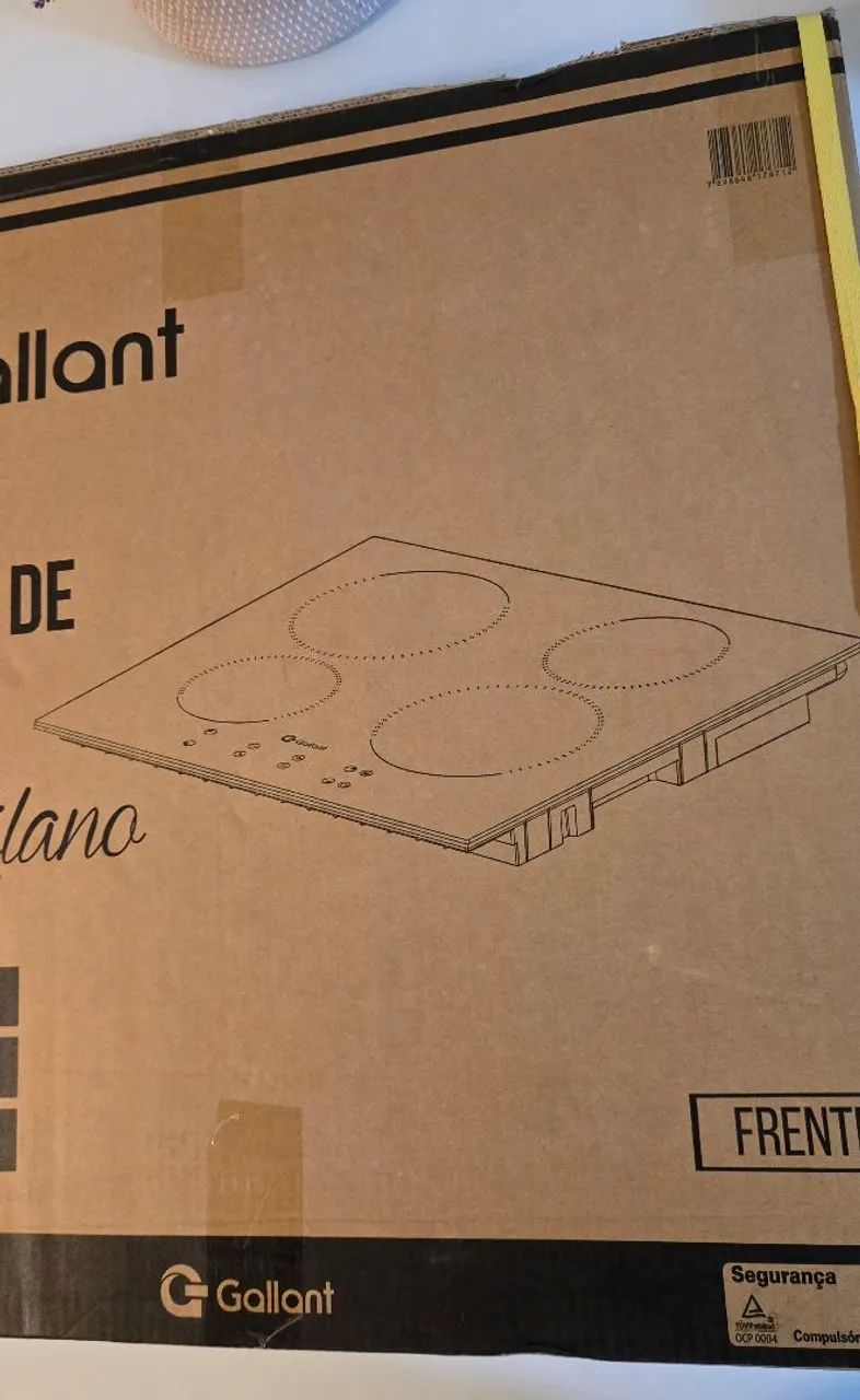 Cooktop de Indução Gallant 4 Bocas - Novo - Foto 2