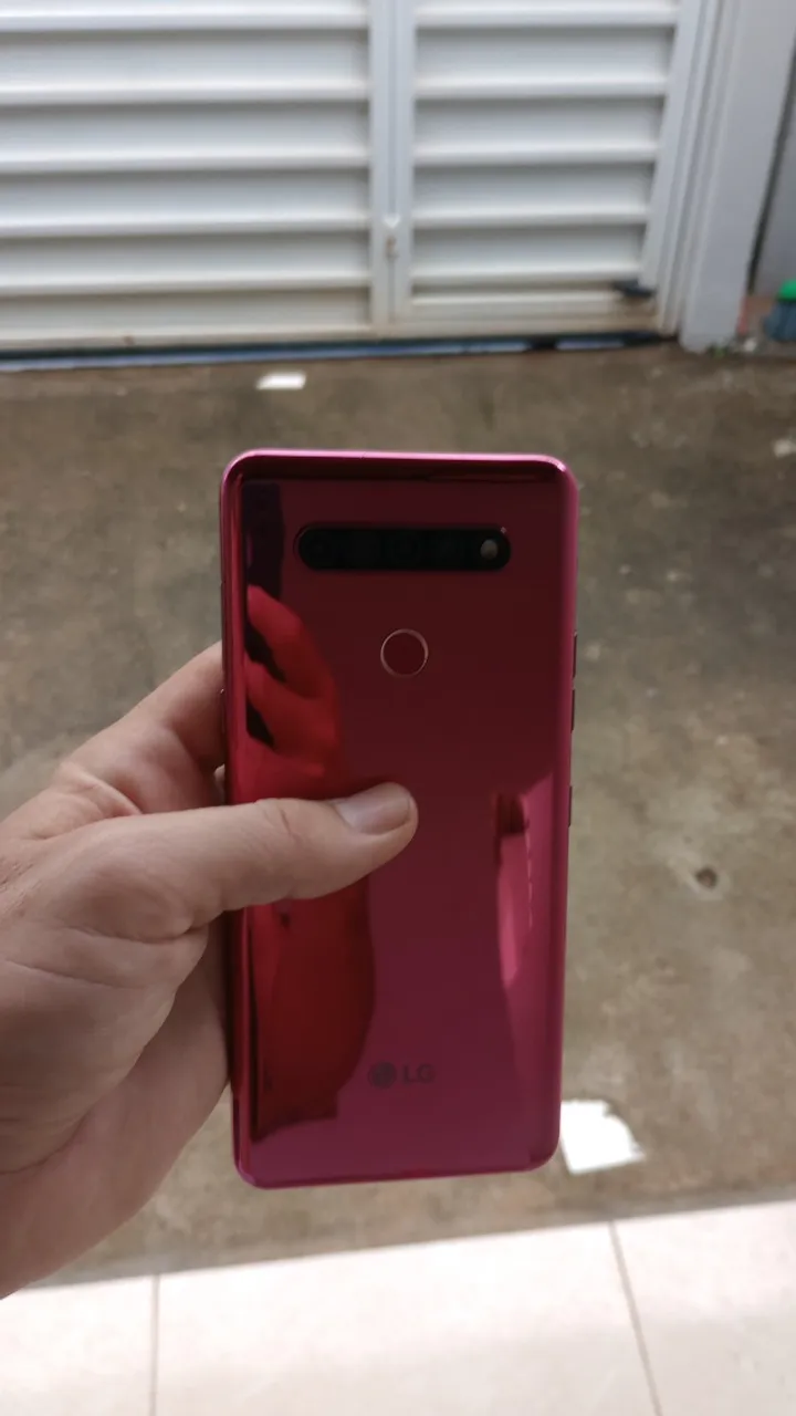 Celular LG K51S - Sem marcas de uso