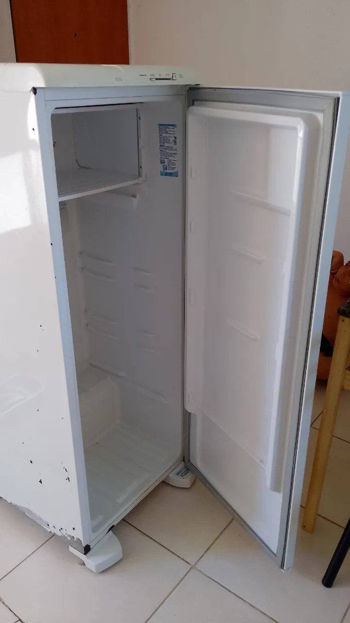 Geladeira uma porta ,problema no motor 100 reaissss