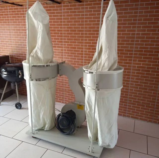 Coletor de pó duplo Dust - Marcenaria - Foto 2