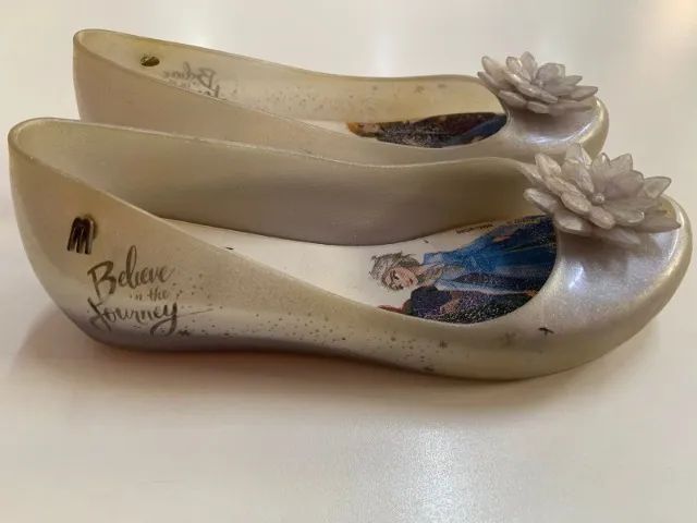 Sapatilha Melissa Gelo - Feminino - Tam. 33 - Seminova - Foto 2