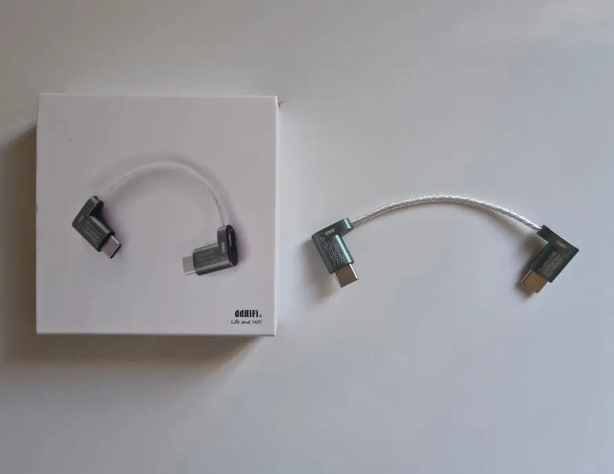 Combo Adaptador e Cabo DDHifi