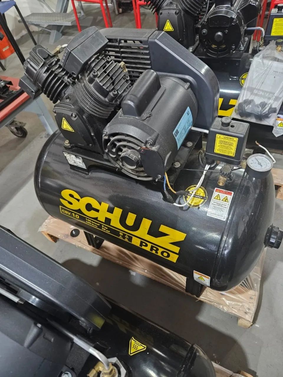 Compressor de Ar Schulz CSV10/100 2CV 127V  - Foto 4