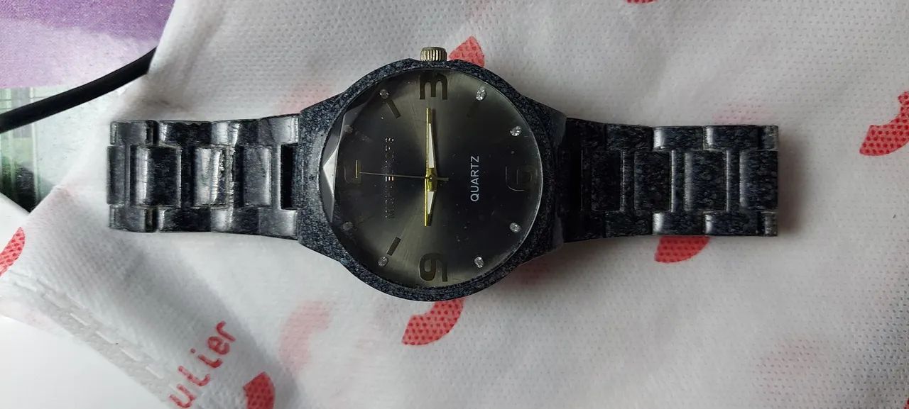 Relógio Michael Kors Masculino Preto - Foto 3