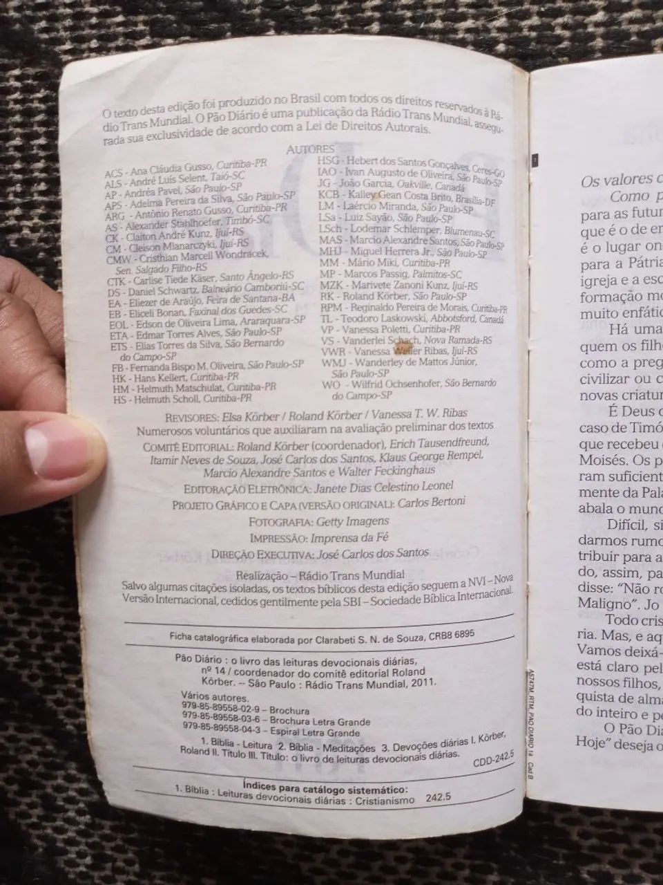 Pão Diário No 14 - O livro de leitura devocionais diárias - RTM - Foto 3