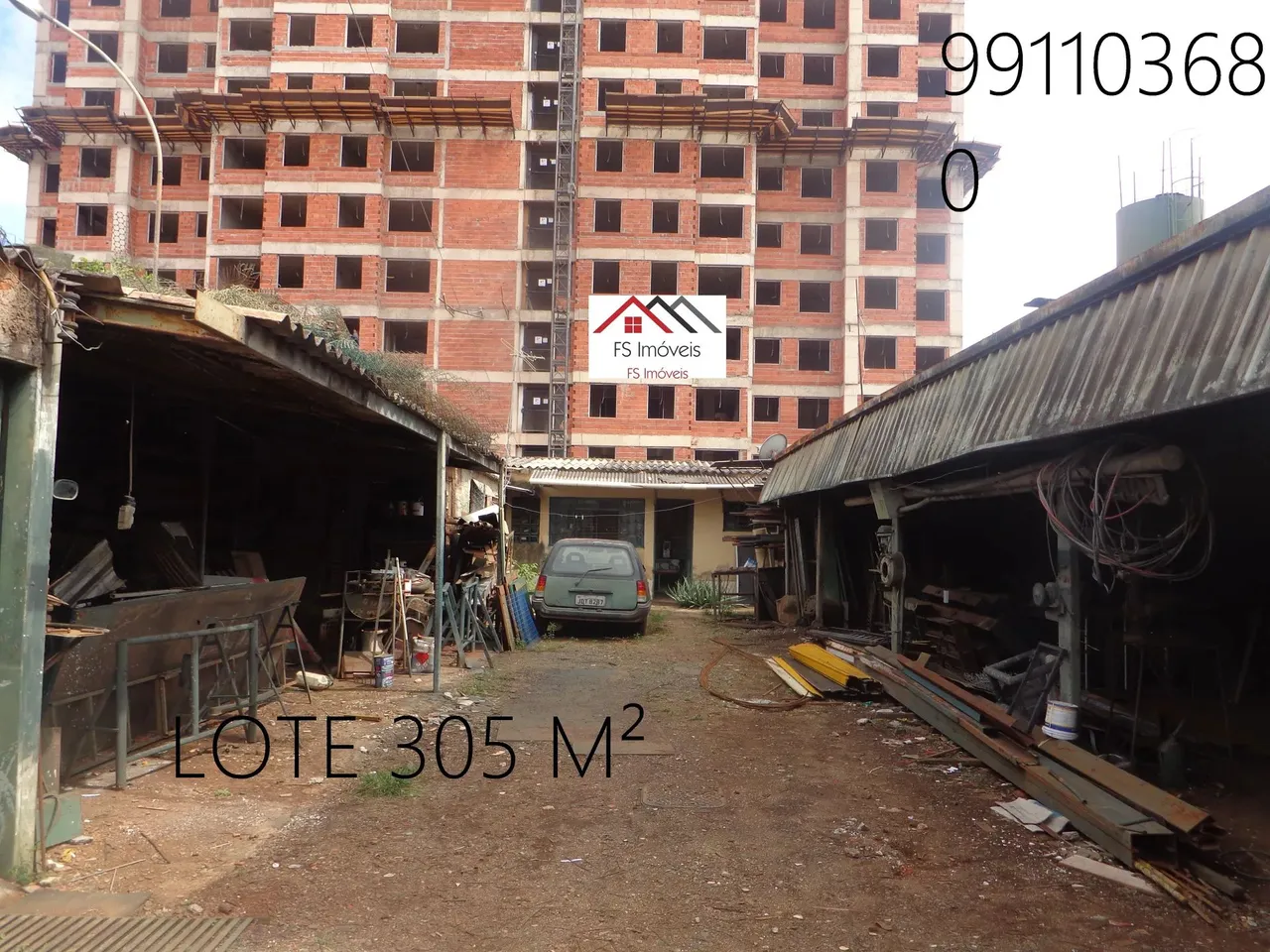 QS 116 Ótimo Lote Comercial 305 m² Escriturado em Samambaia Sul - DF
