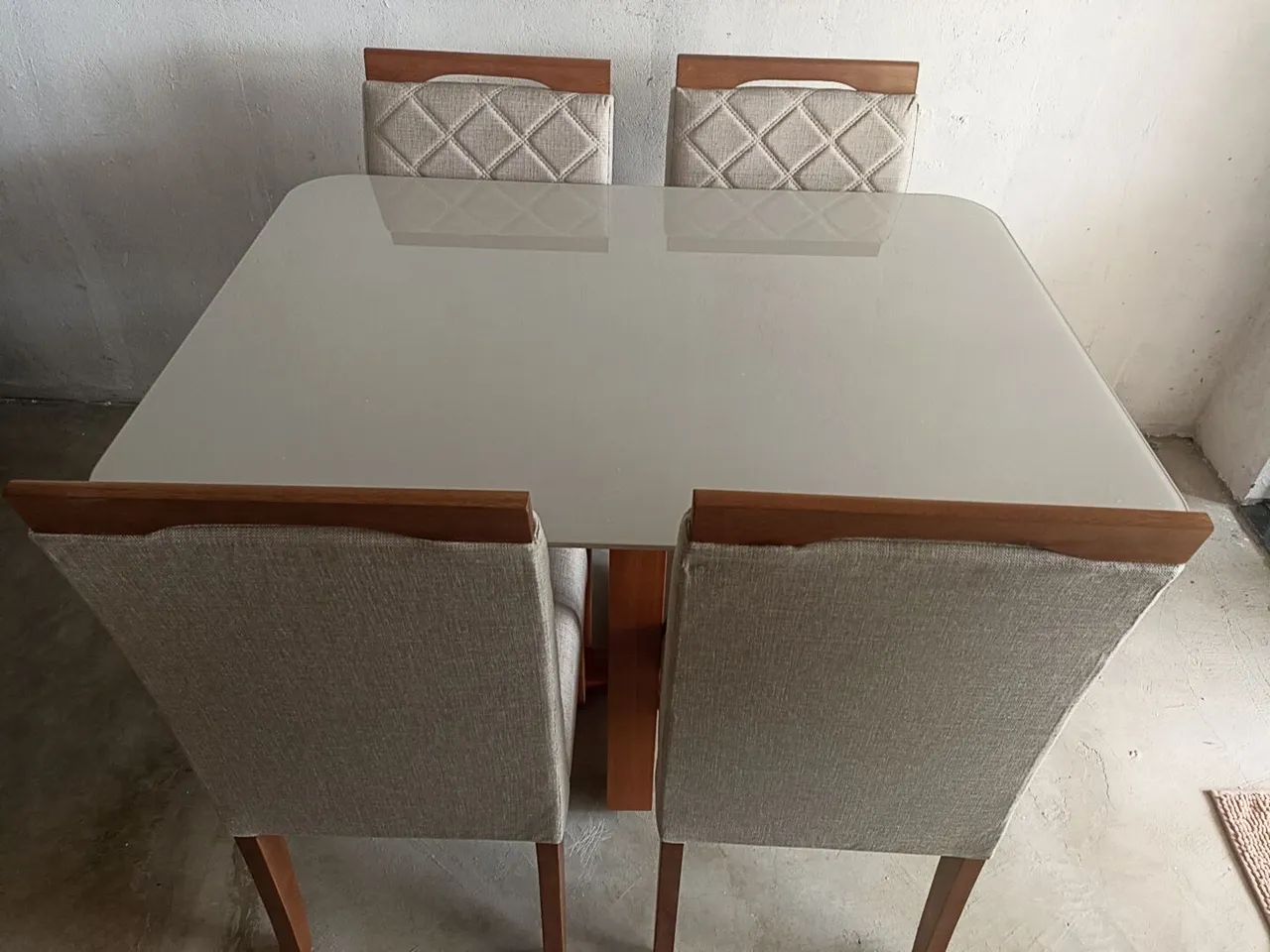Mesa de Jantar com 4 Cadeiras - Novo pronta entrega  - Foto 3
