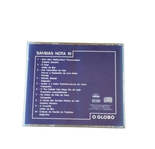CD Samba Nota 10 O Globo Top Tape - Foto 2