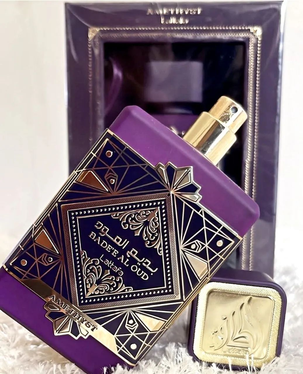 Perfume Arabe  Amethyst Lattafa-100ml - original- novo 